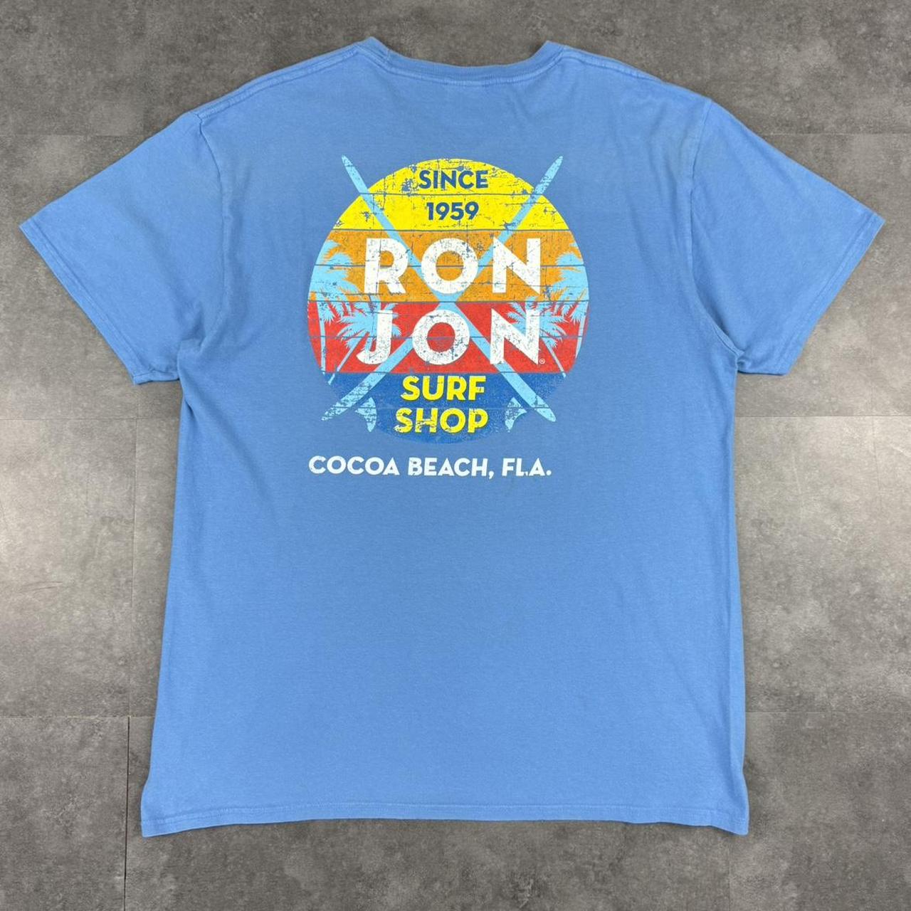 Ron John Surf Shop 2000s Surfer Print graphic T shirt
