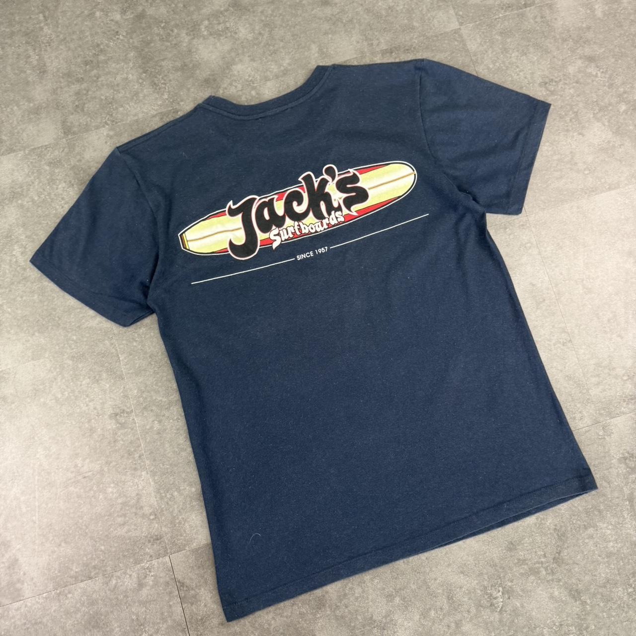 Jacks surfboards 2000s Logo Print graphic logo T shirt