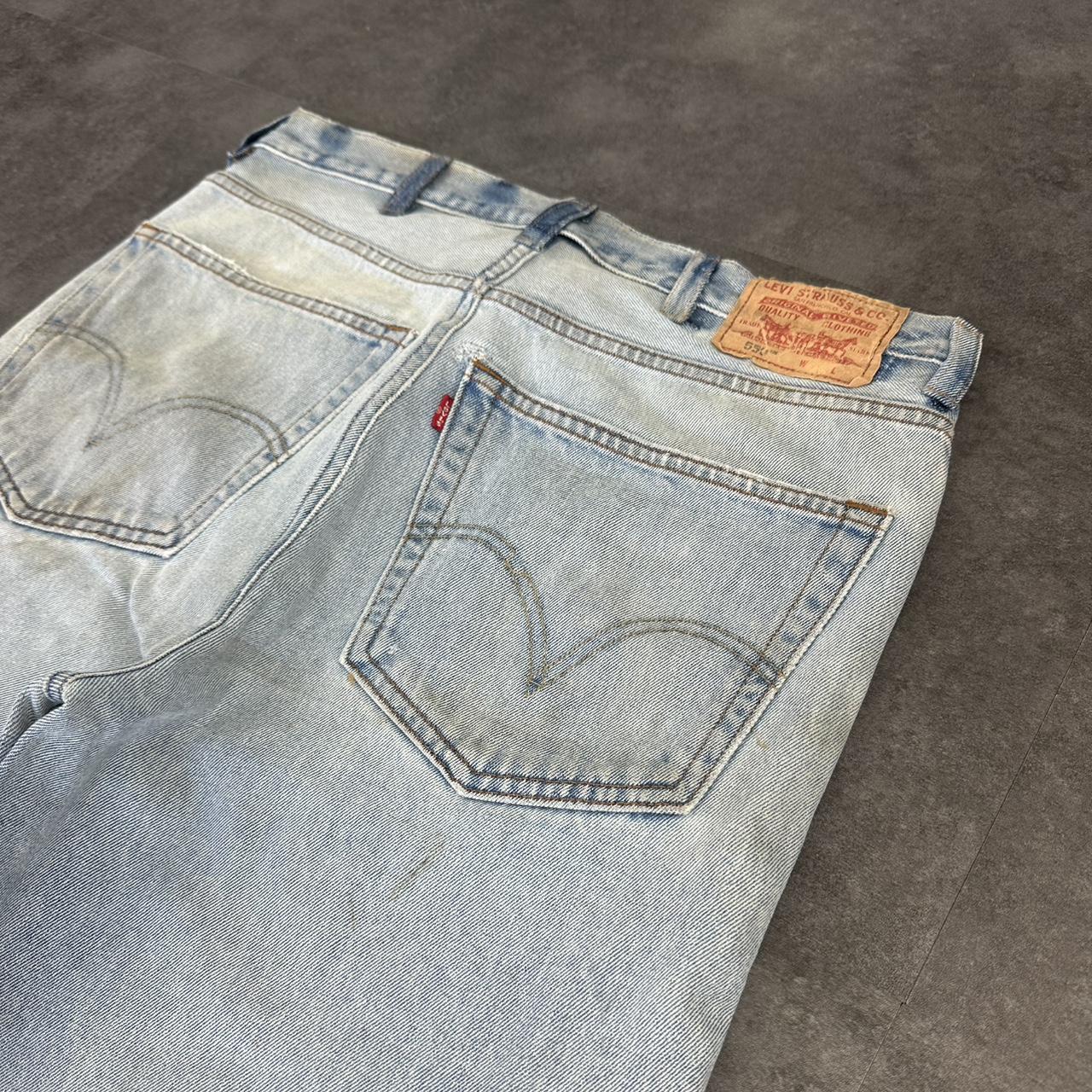 Levi 2000s 550 carpenter baggy skate denim short Jorts