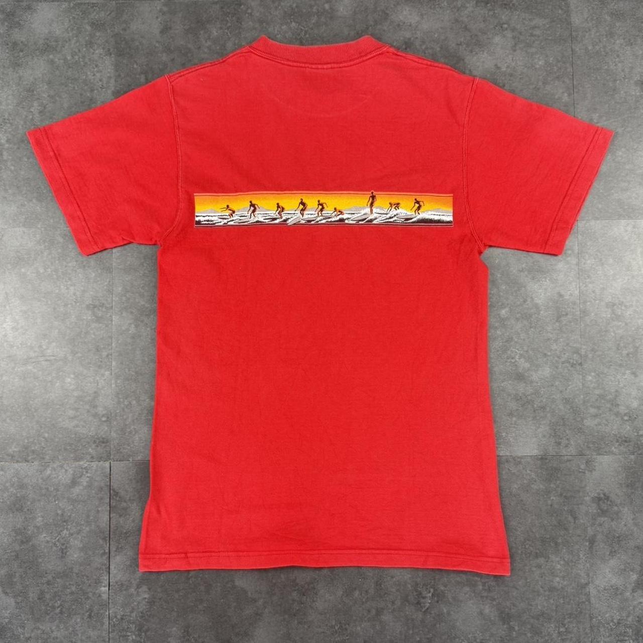 Hawaii 2000s surf Logo design graphic T shirt