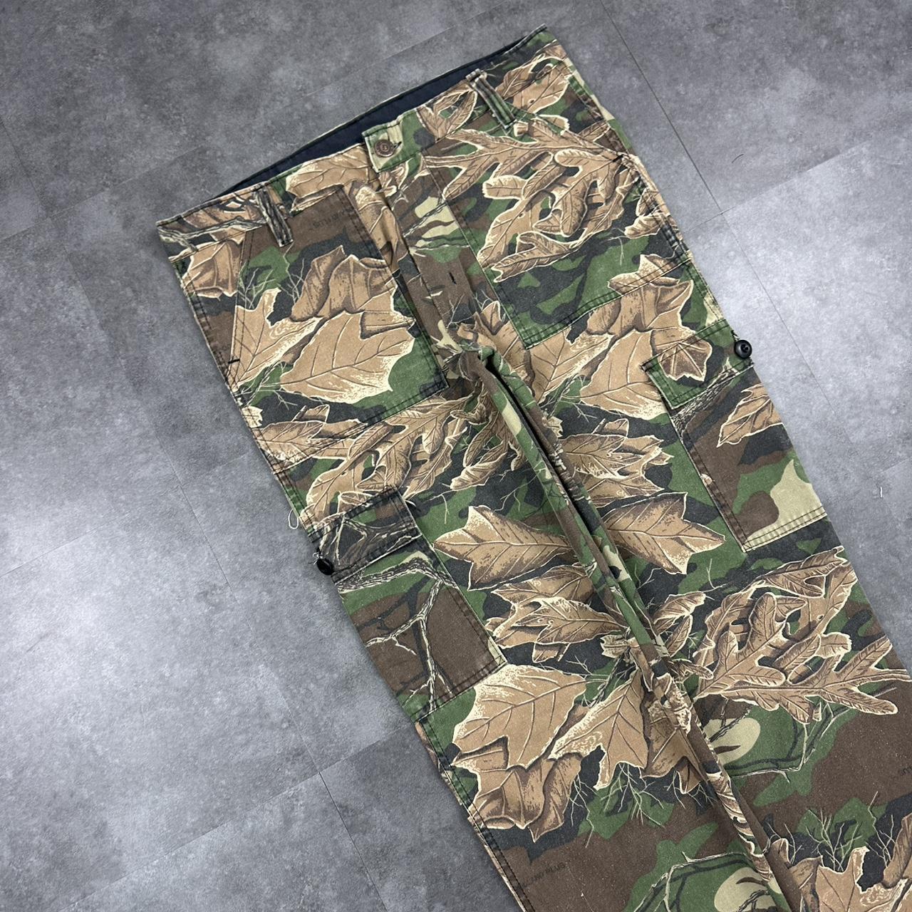 Realtree camo Mossy oak 2000s dungaree workwear cargo trousers