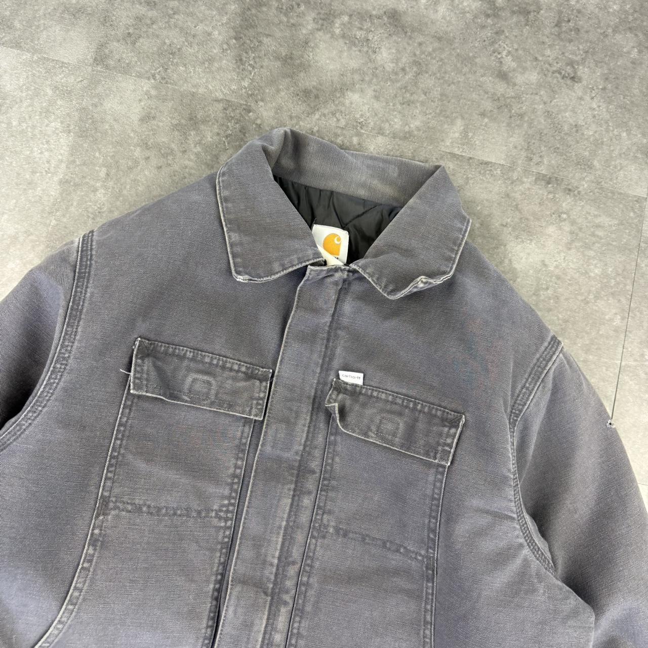 Vintage Carhartt Detroit Active 90s Y2K Zip up Workwear Distressed Jacket