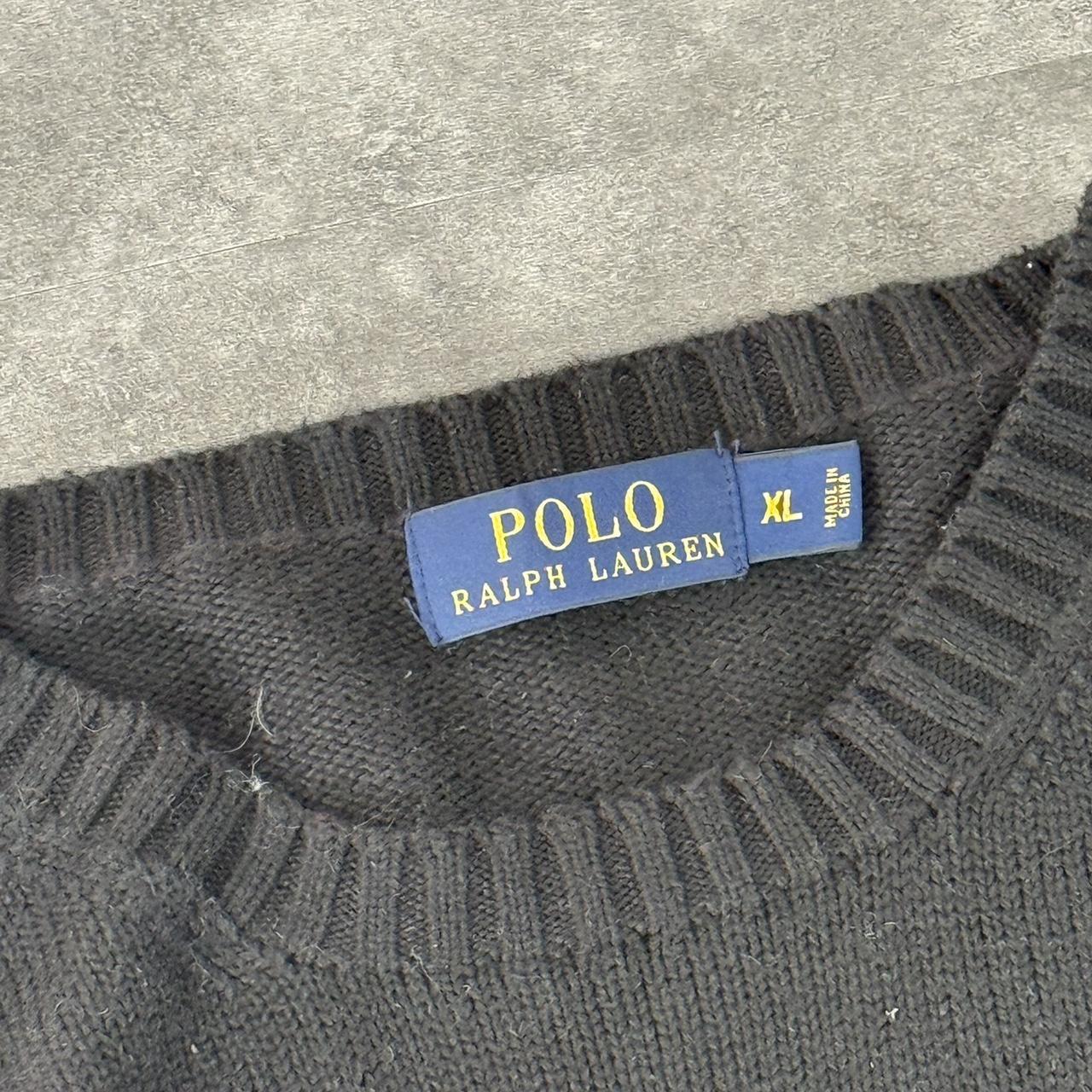 Polo Ralph Lauren 90s chunky knit heavyweight round neck jumper