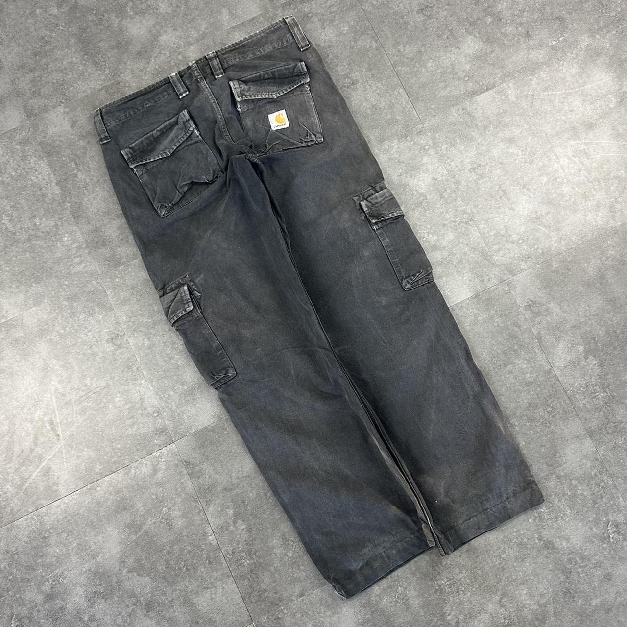 Carhartt 2000s distressed cargo carpenter pants