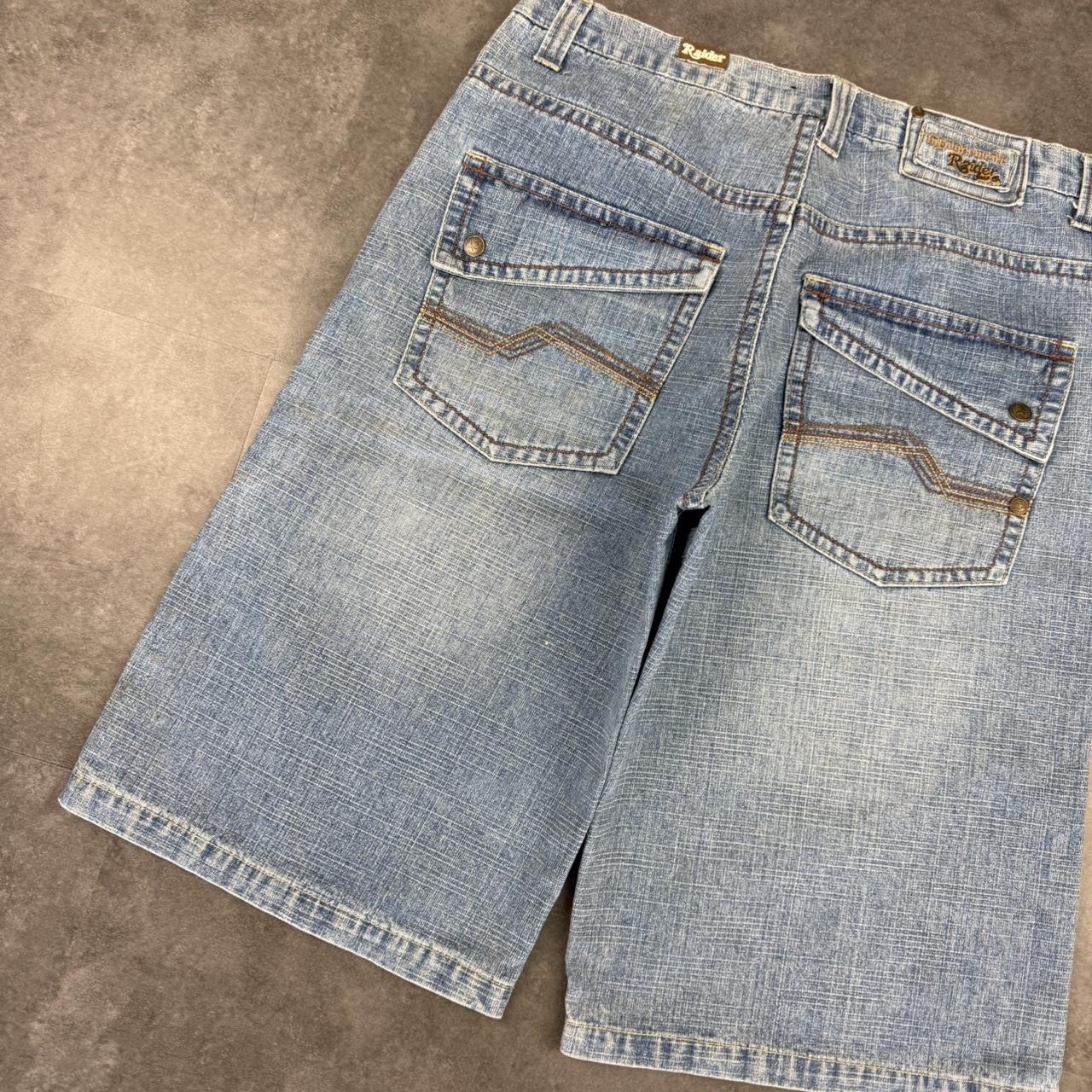Infringement raider Grunge 2000s Vintage Japanese style Baggy HipHop Y2k Jorts