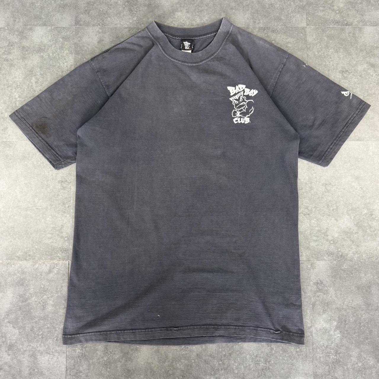 Bad Boy Club 2000s grunge bart style Logo design graphic T shirt