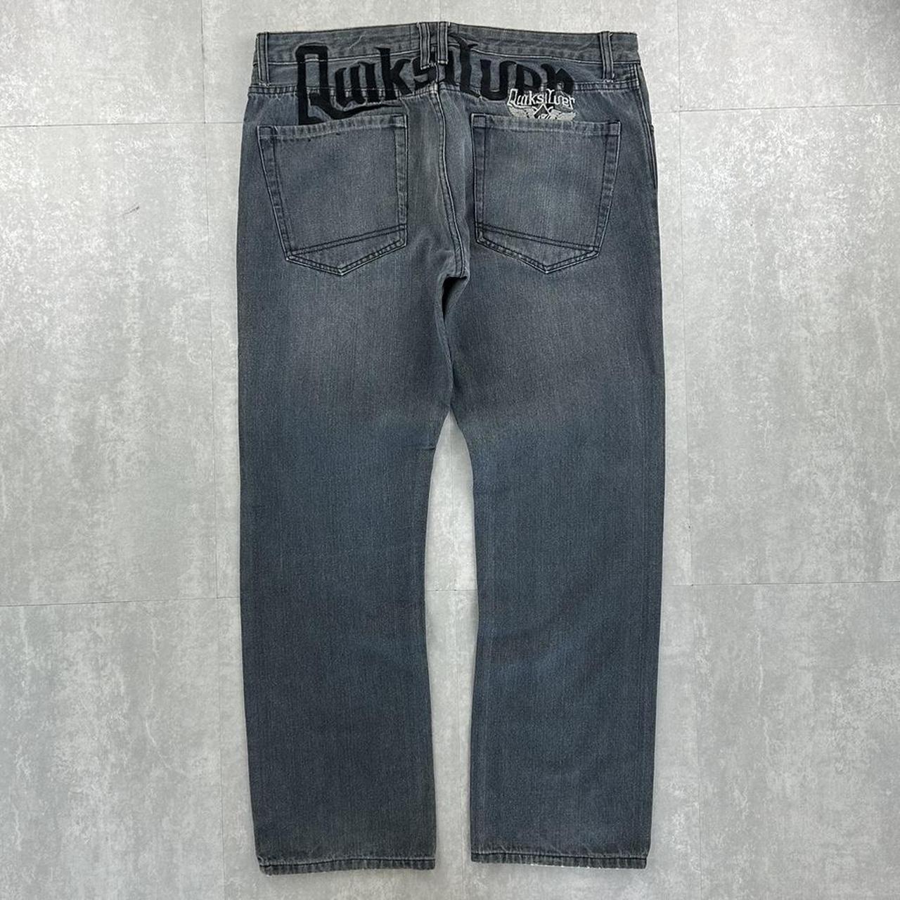 Quiksilver grunge jeans 2000s spellout carpenter jeans