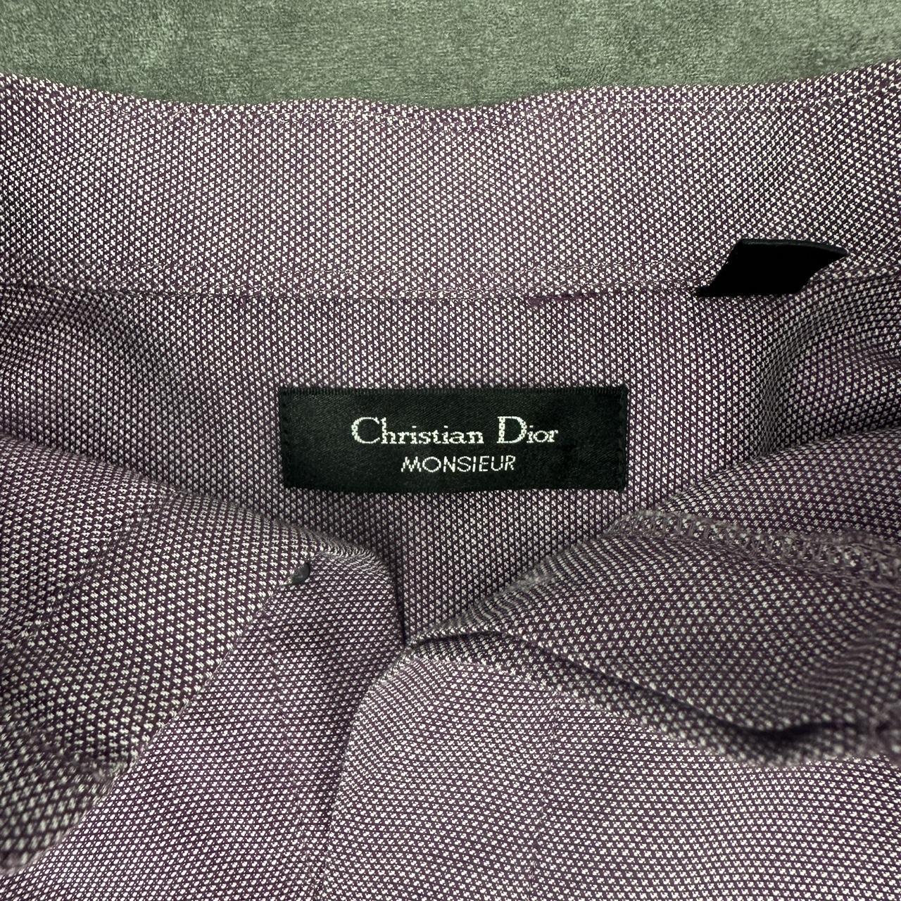 Christian Dior 2000s vintage 90s Y2K lightweight Summer button down dress Shirt