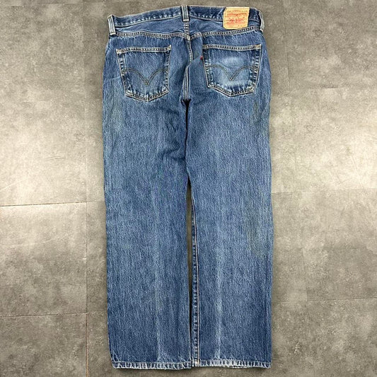 Levi’s 501 straight relaxed fit baggy jeans