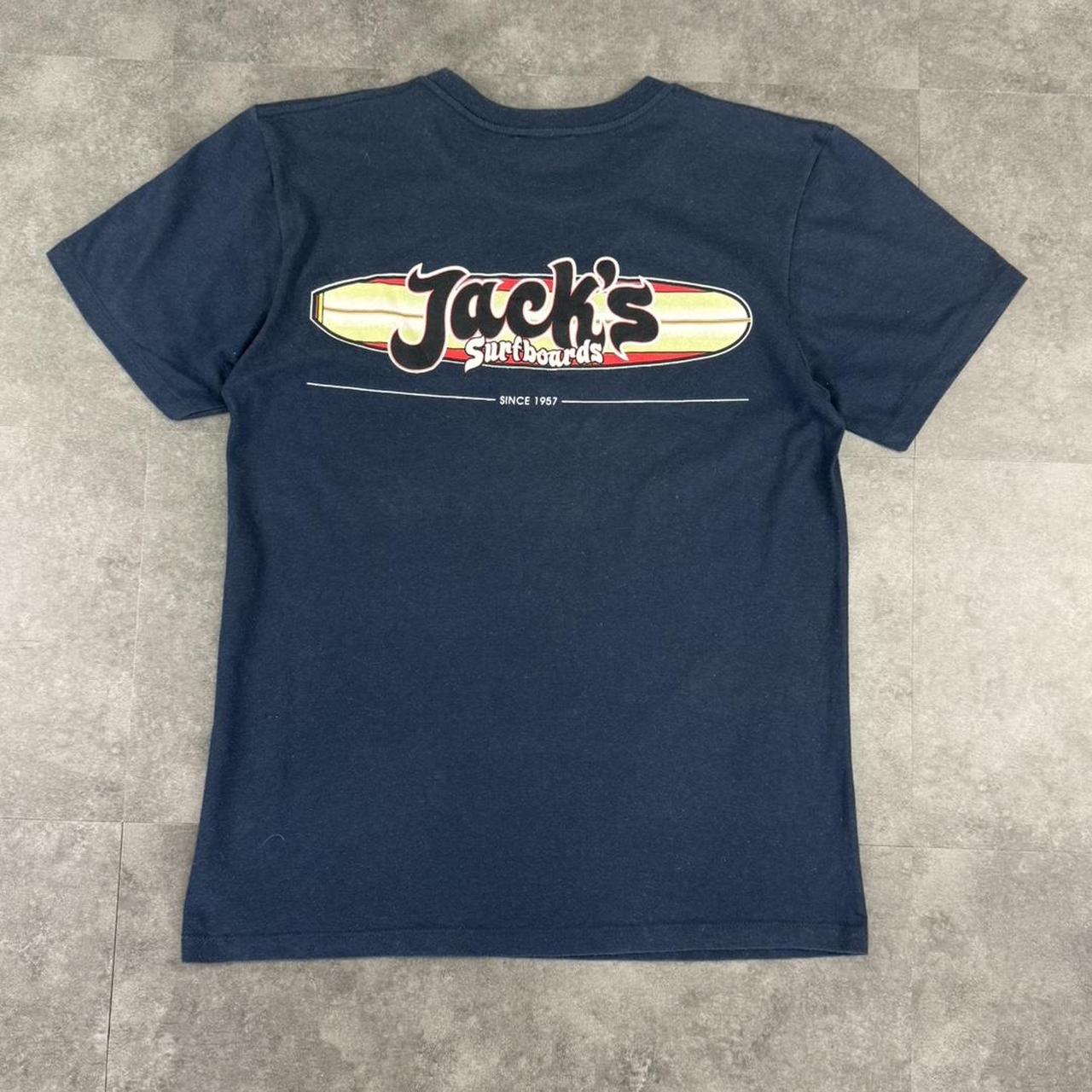 Jacks surfboards 2000s Logo Print graphic logo T shirt