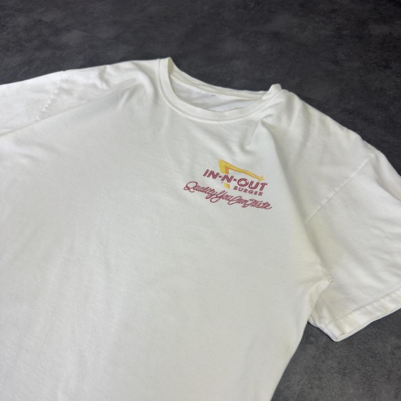 In-N-Out T 2000s Y2K logo Classic Diner print design