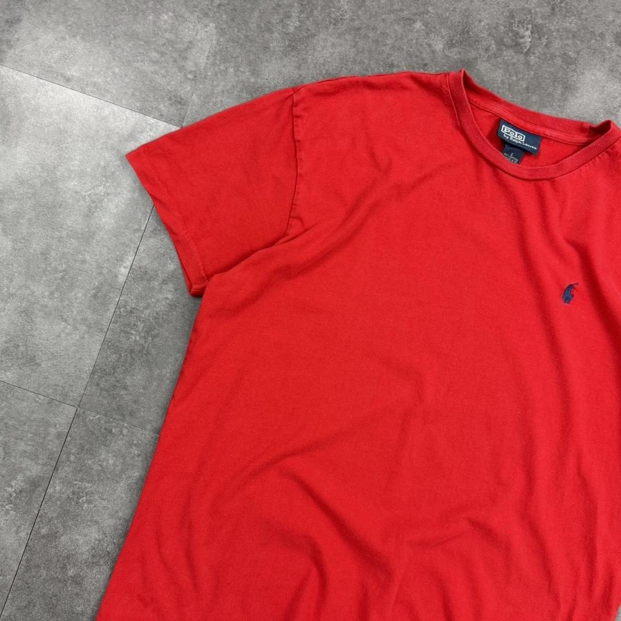 Vintage polo Ralph Lauren embroidered mini logo T shirt