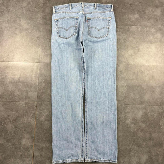 Levi’s 501 straight relaxed fit baggy jeans