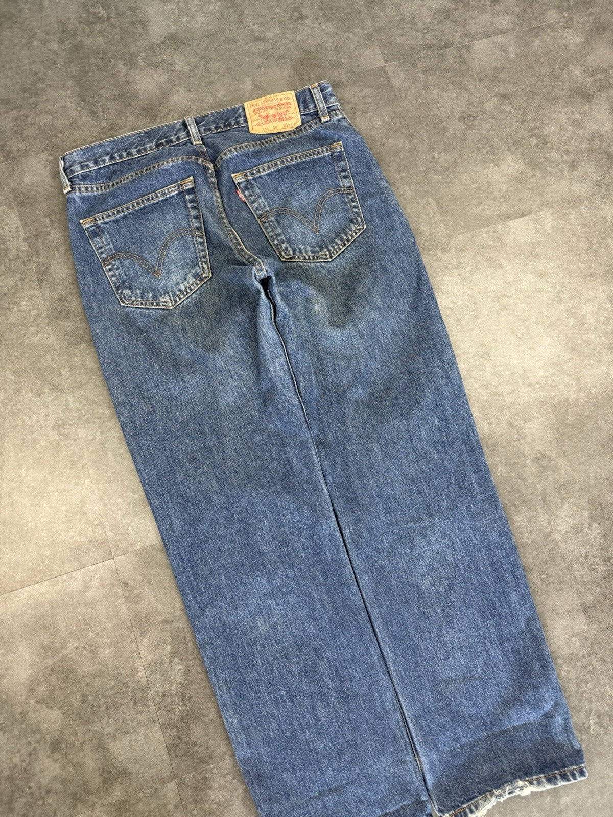 Levi's 753 02 Jeans Navy Regular Straight Men's W32 L32