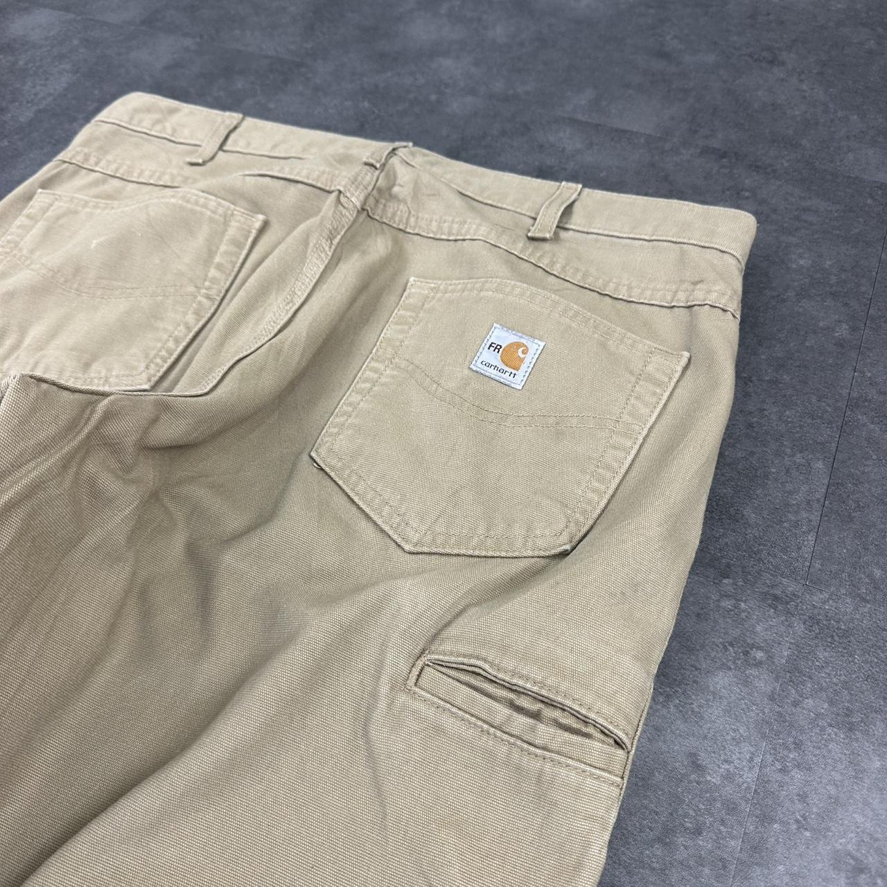 Carhartt 2000s dungaree workwear comfort fit cargo trousers
