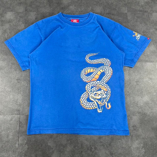 JNCO T 2000s Rare Vintage Print Snake Coil Logo design graphic T shirt