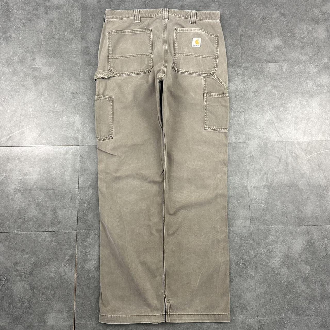 Carhartt 2000s dungaree workwear comfort fit cargo trousers