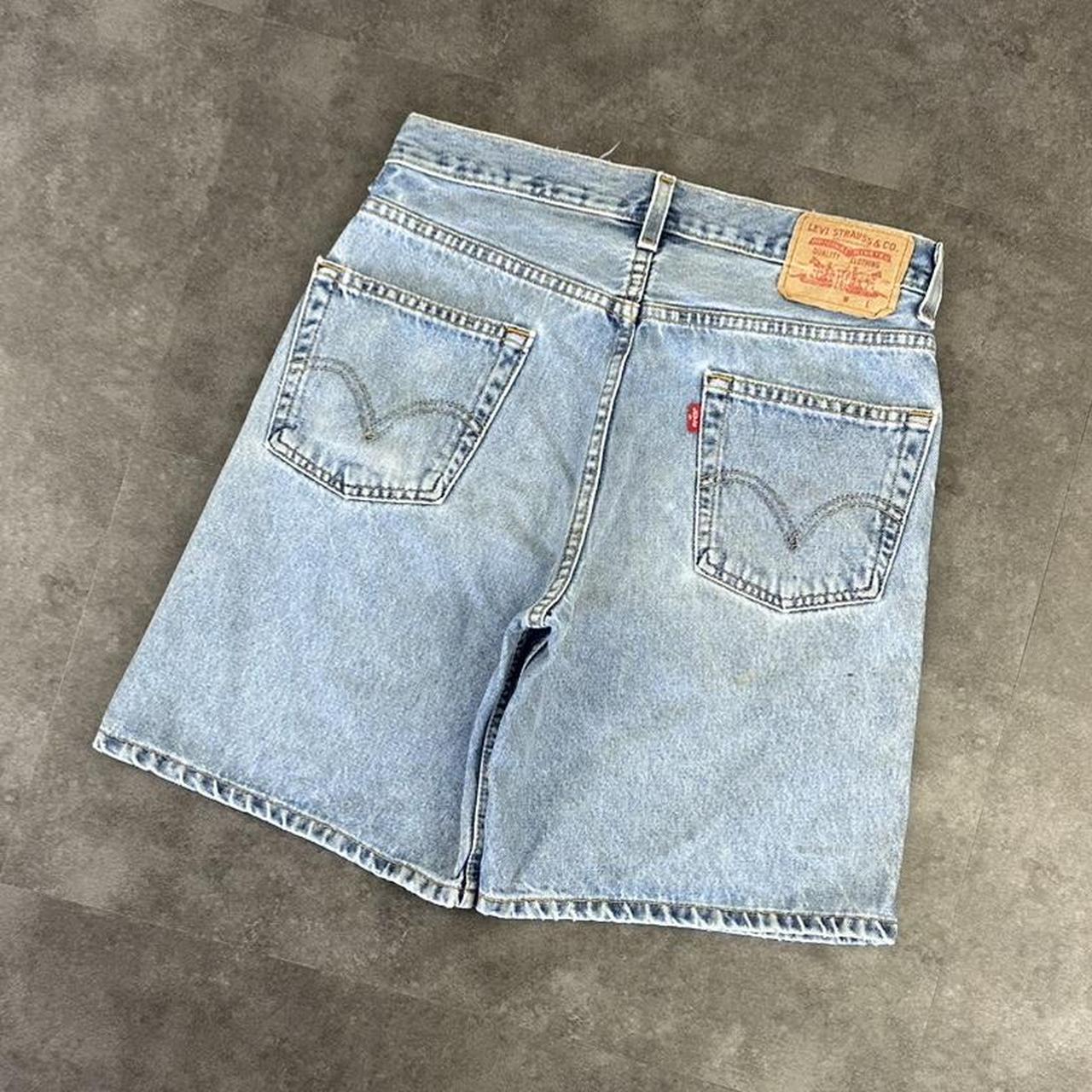 Levi 2000s 550 carpenter baggy skate denim short Jorts