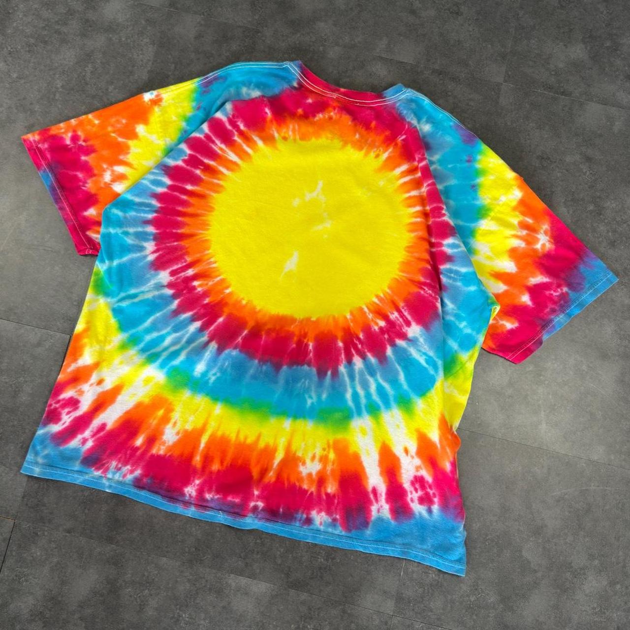 Boy Scouts of America T 2000s Y2K logo print Tie Dye design