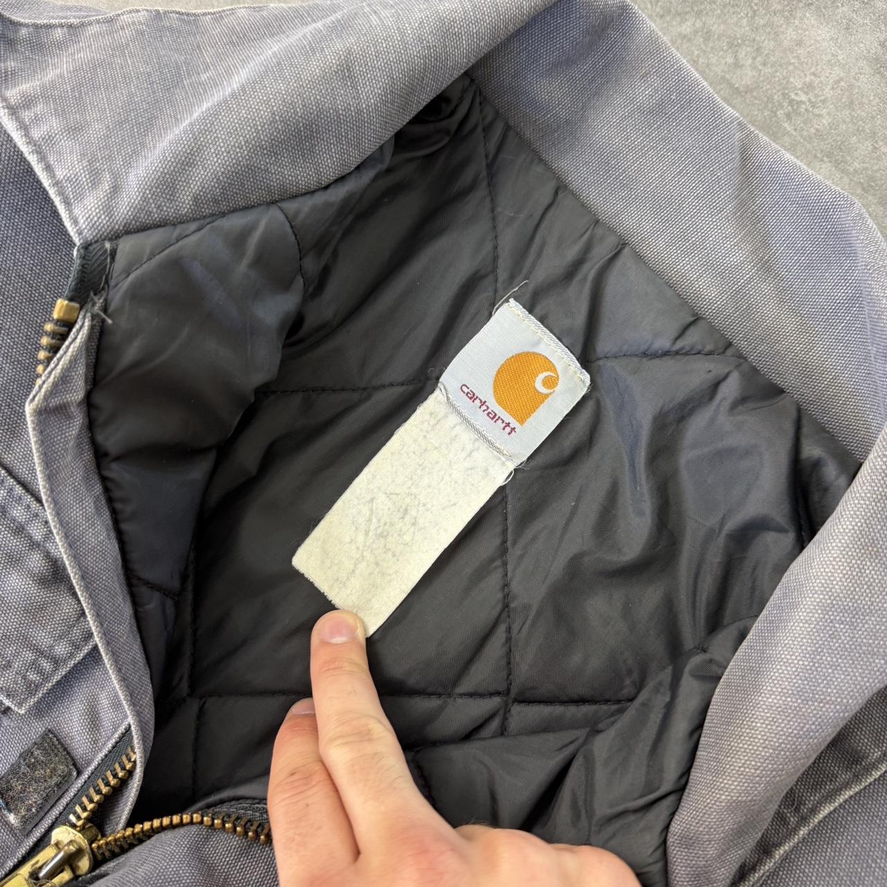 Vintage Carhartt Detroit Active 90s Y2K Zip up Workwear Distressed Jacket