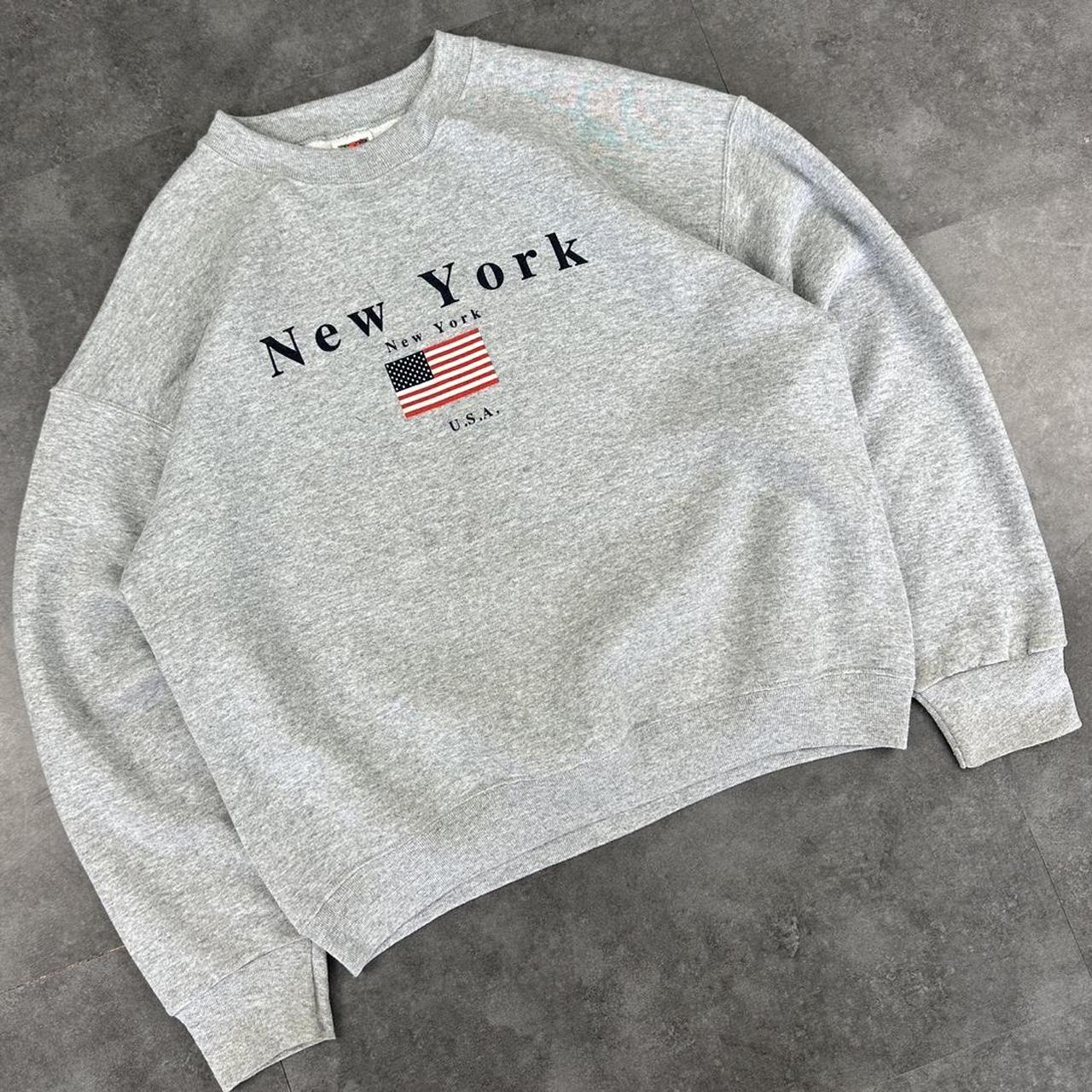 Vintage Fruit of The Loom Best 90s Printed New York sweatshirt