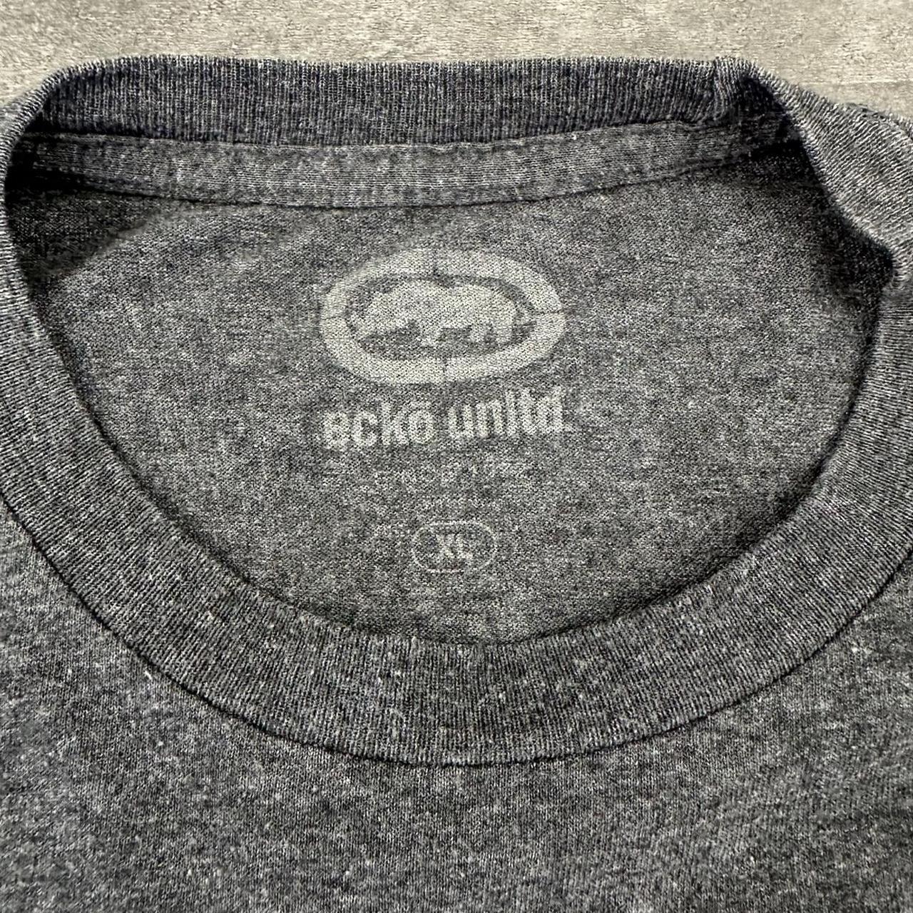 Ecko Unltd 90s printed dripping logo graphic logo shirt