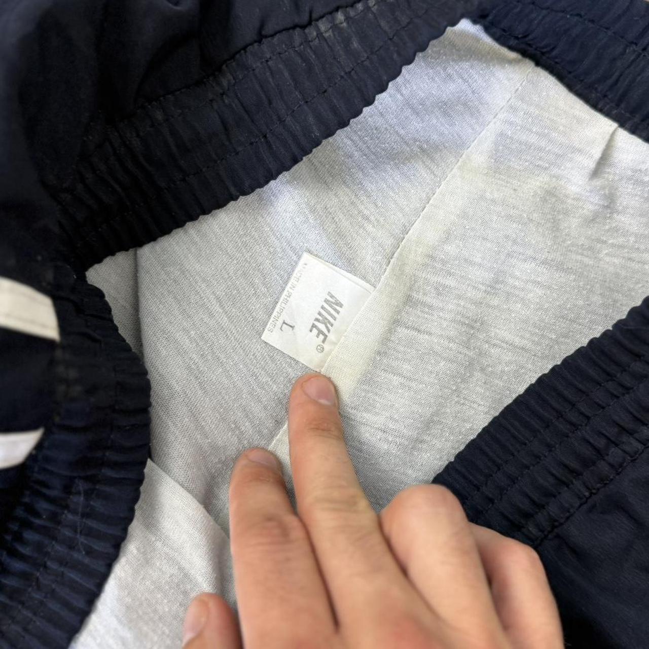 Nike 2000s baggy vintage sportswear adjustable track pants