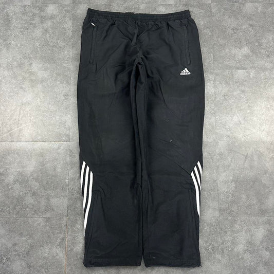 Adidas 2000s baggy vintage sportswear adjustable track pants