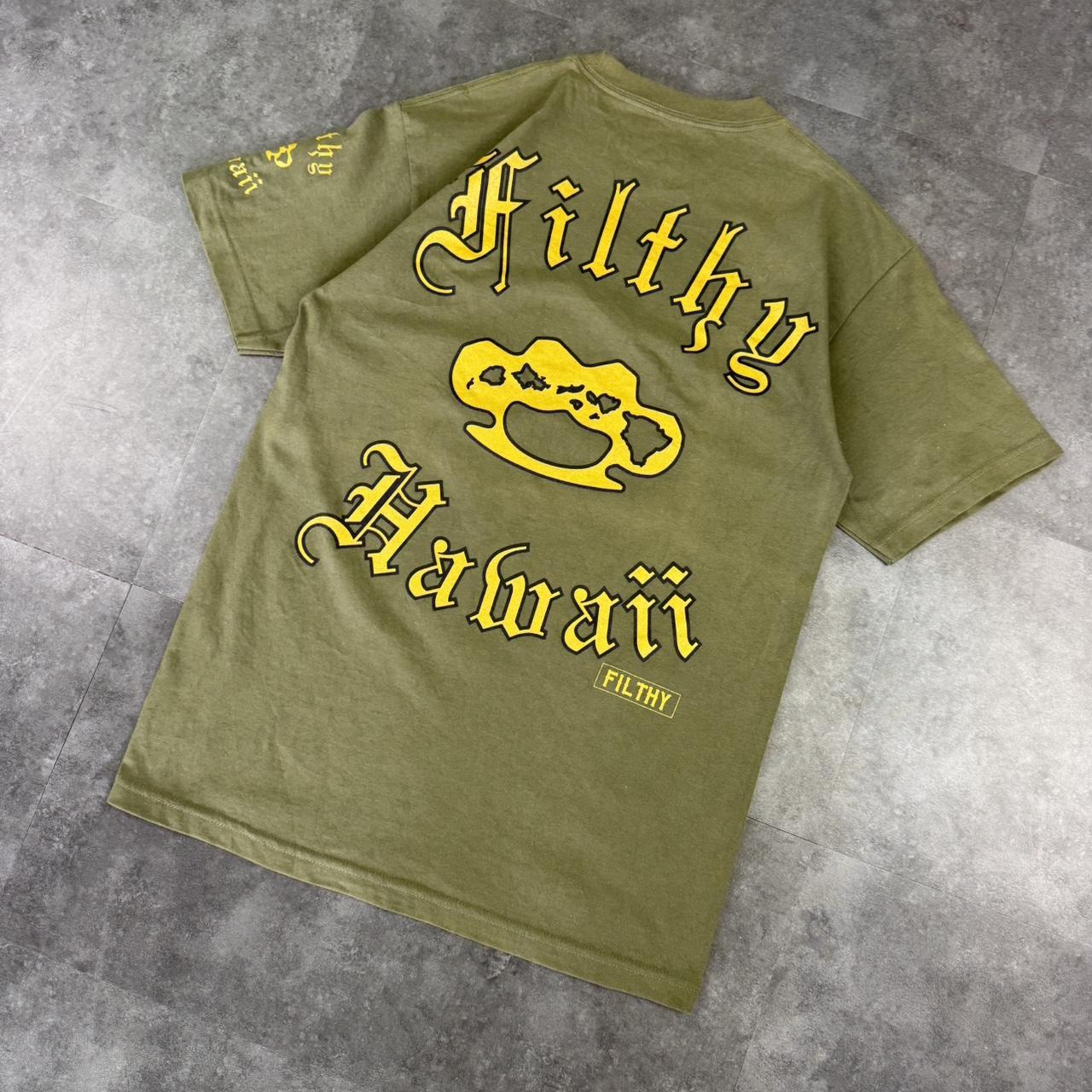 Filthy Hawaii 2000s Logo Print graphic logo T shirt