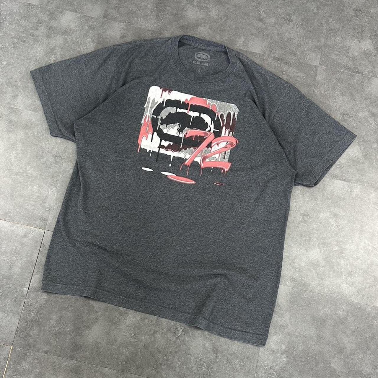Ecko Unltd 90s printed dripping logo graphic logo shirt