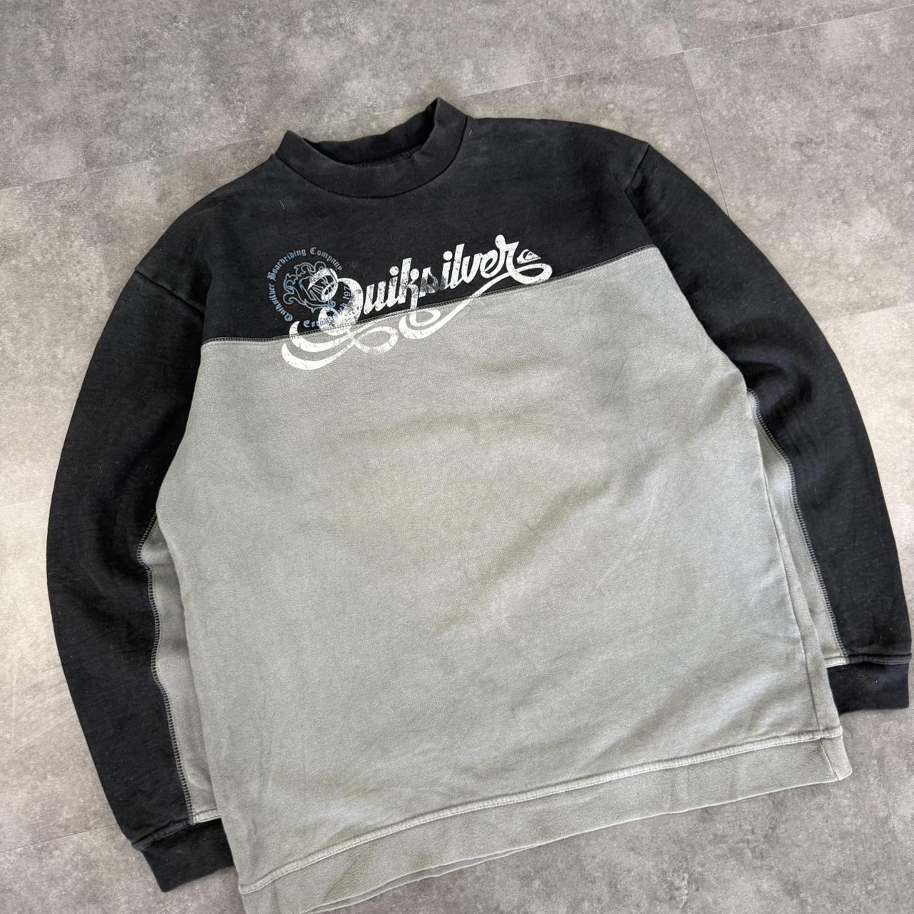 Vintage 2000s Quiksilver Spellout print surfwear Surfer Sweatshirt