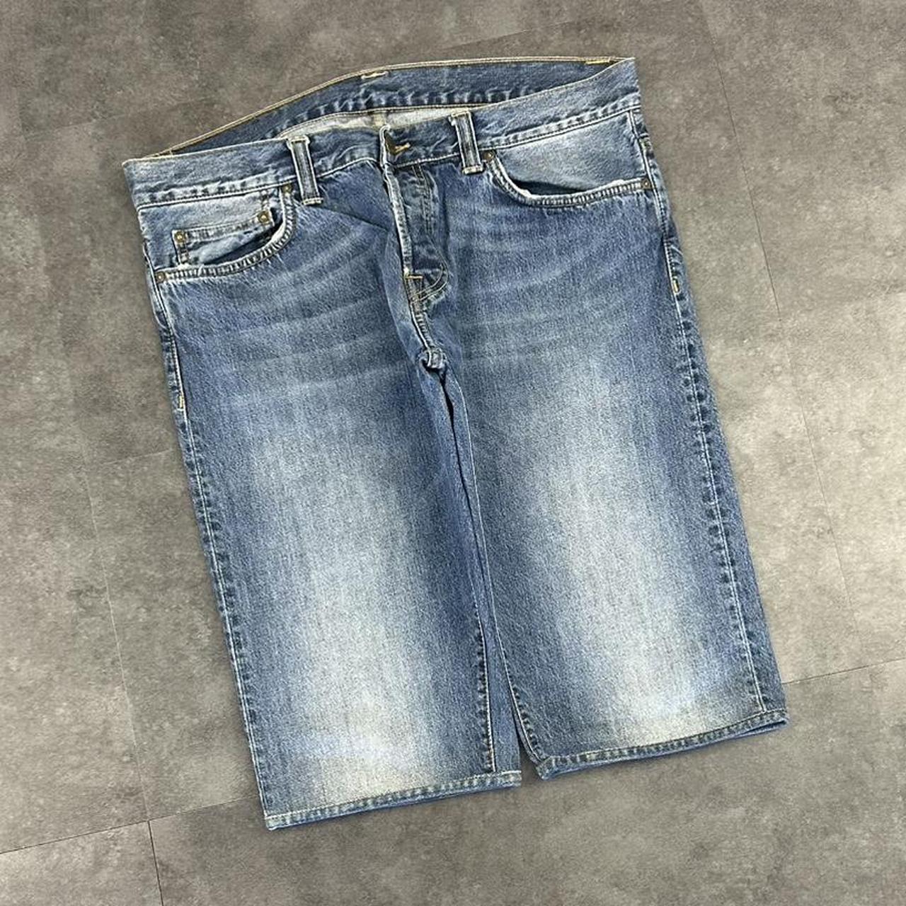 Carhartt 2000s dungaree workwear comfort fit cargo shorts