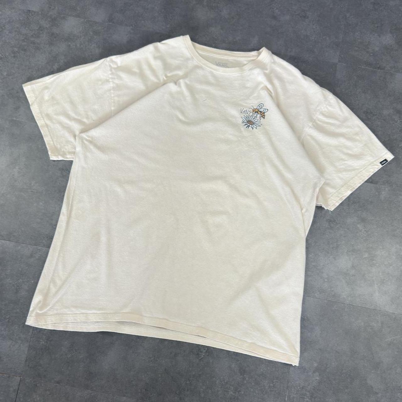 Vans T 2000s Y2K logo Garden club print design