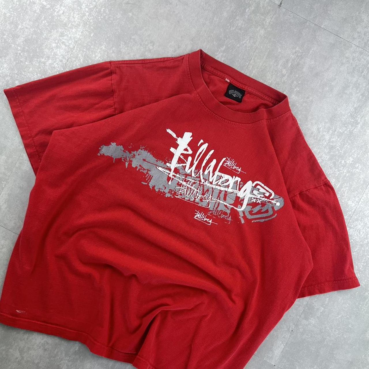 Billabong 2000s spell out t shirt