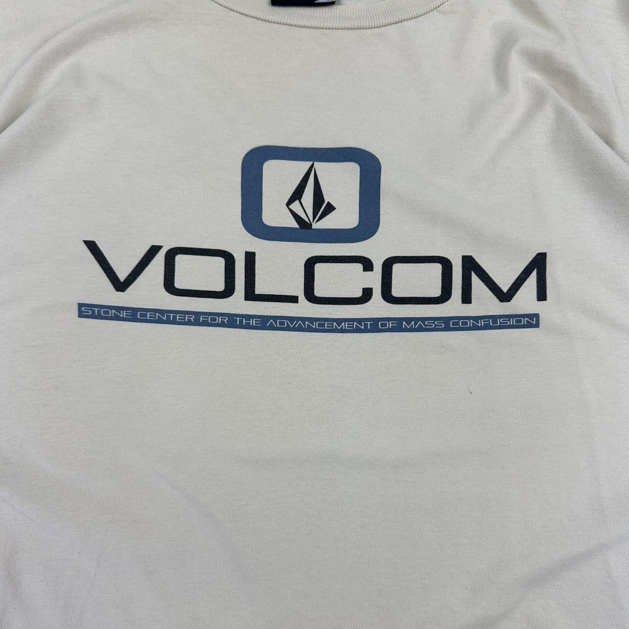 Volcom T 2000s Print logo graphic T shirt