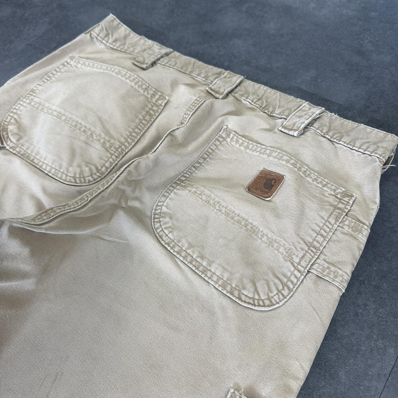 Carhartt 2000s dungaree workwear comfort fit cargo trousers