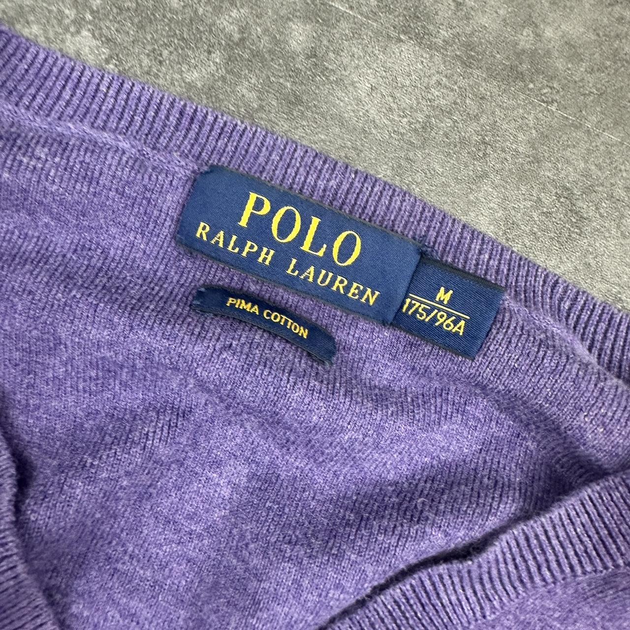 Polo Ralph Lauren 90s v neck knit pullover jumper