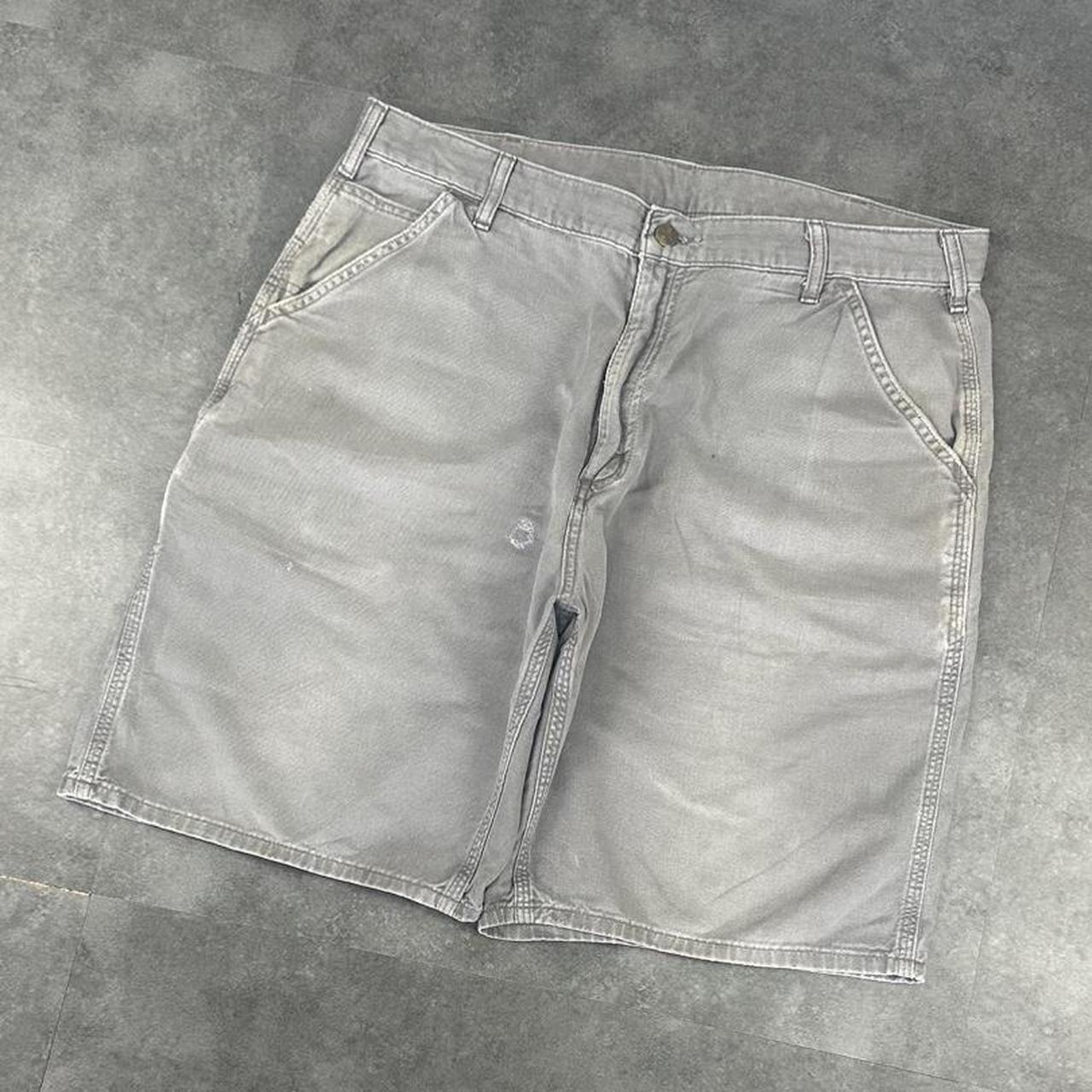 Carhartt 2000s dungaree workwear comfort fit cargo shorts