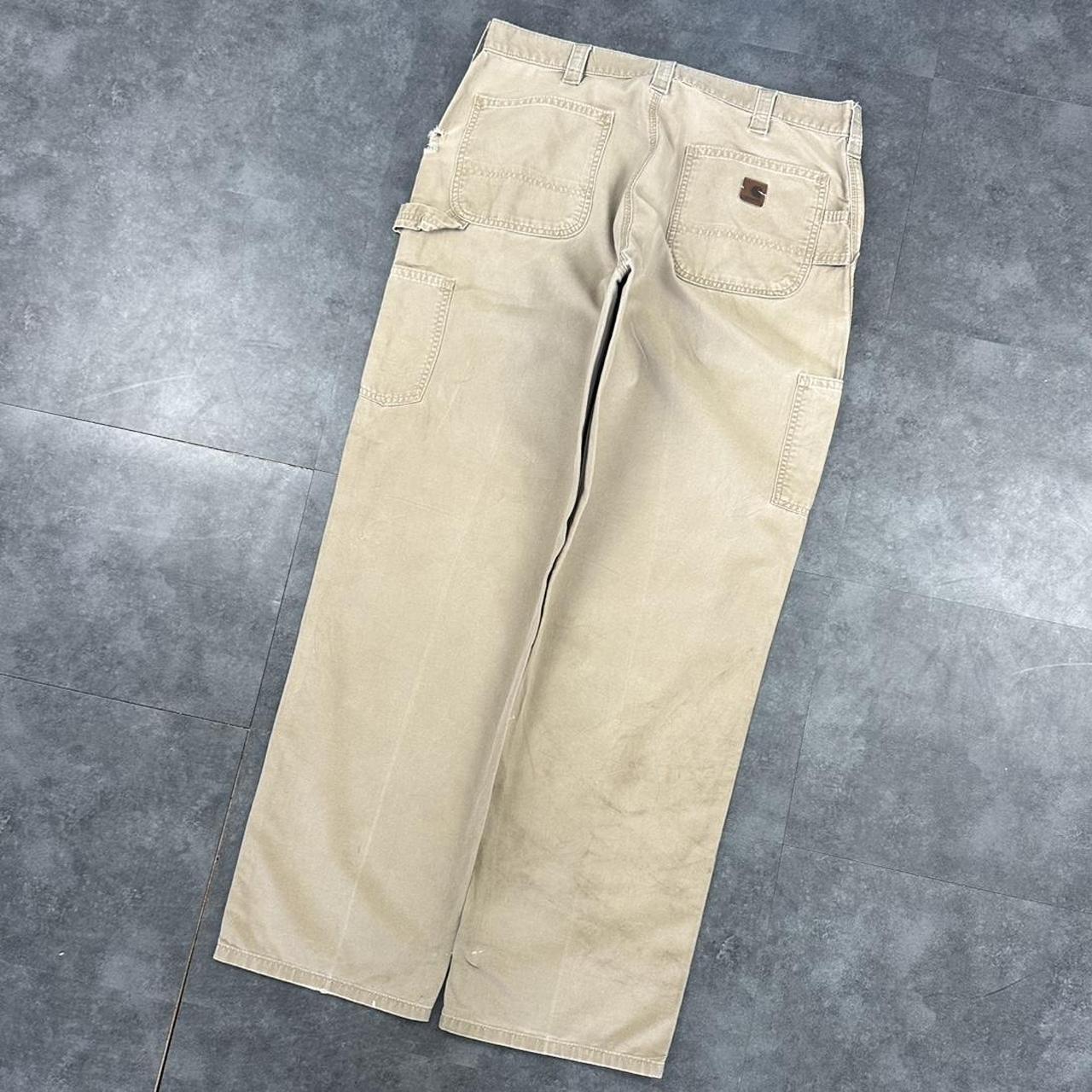 Carhartt 2000s dungaree workwear comfort fit cargo trousers