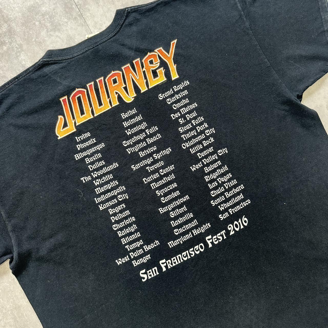 2000s Journey spellout T shirt