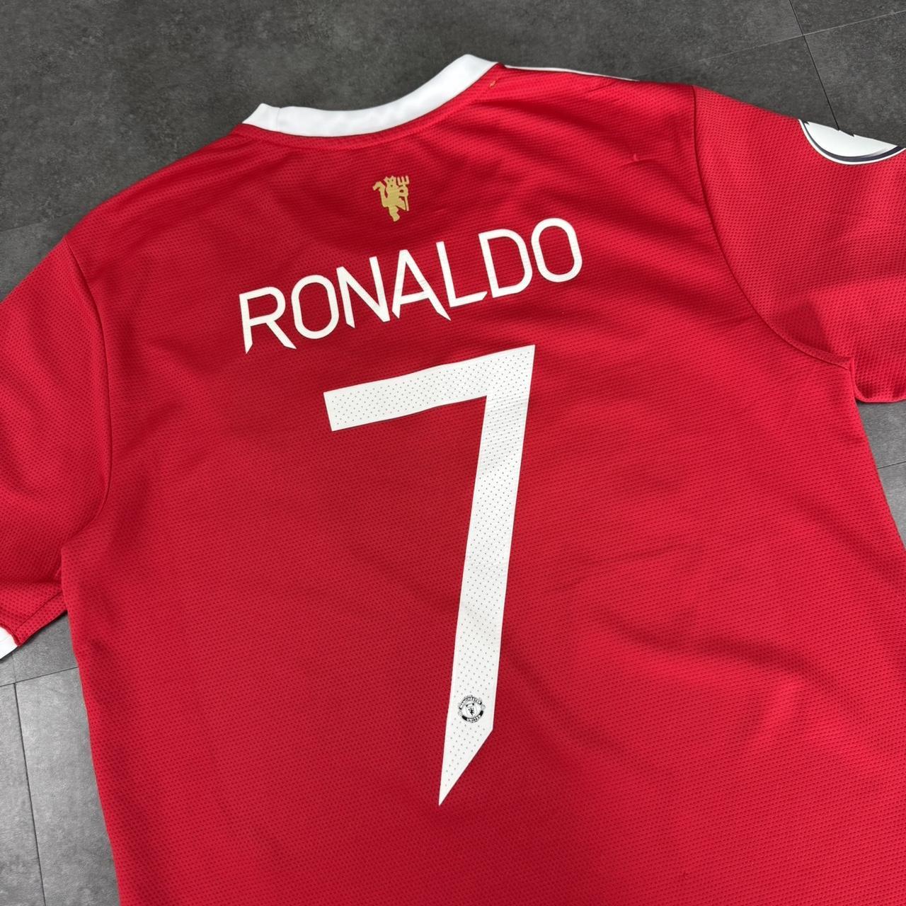 Manchester United Ronaldo 2021-22 home kit football jersey