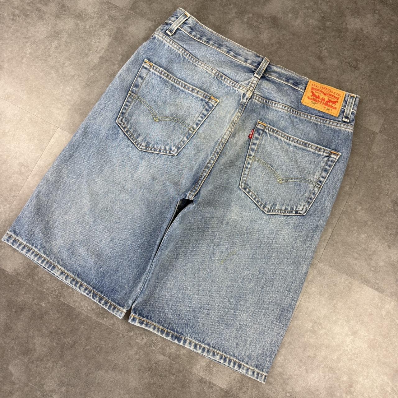 Levi 2000s 569 carpenter baggy skate denim short Jorts