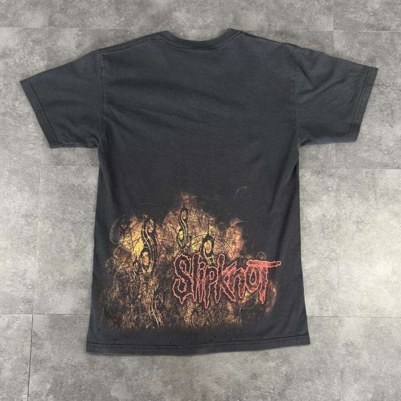 Hanes T 2000s Y2K logo Slipknot print design