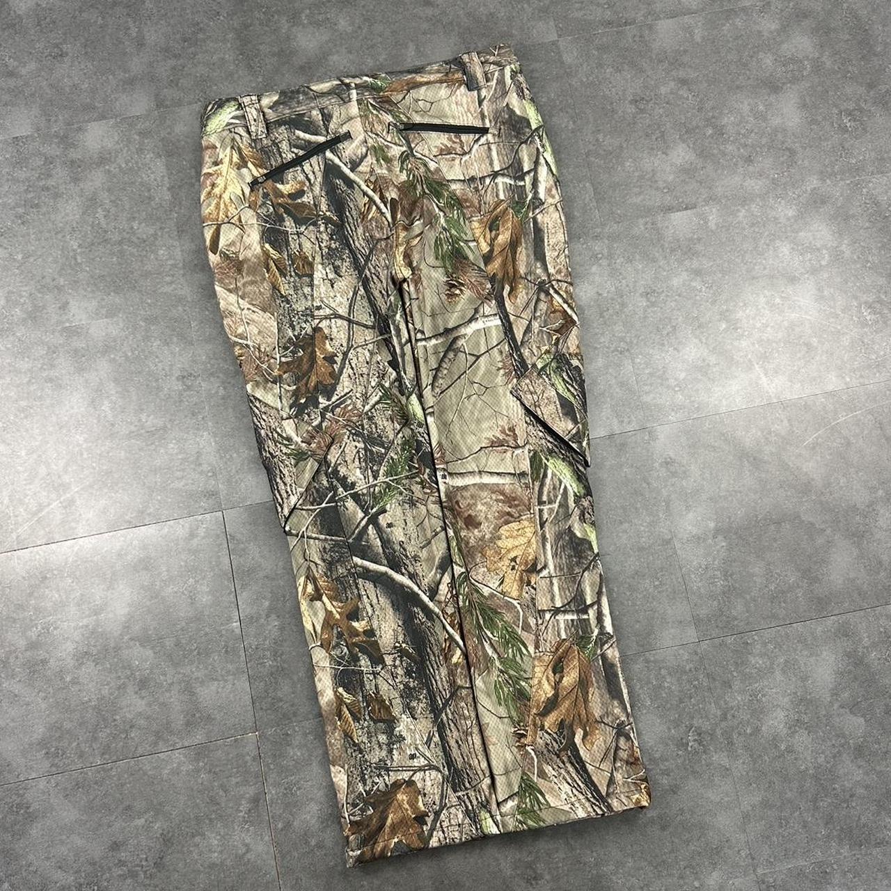 Realtree camo Mossy oak 2000s dungaree workwear cargo trousers