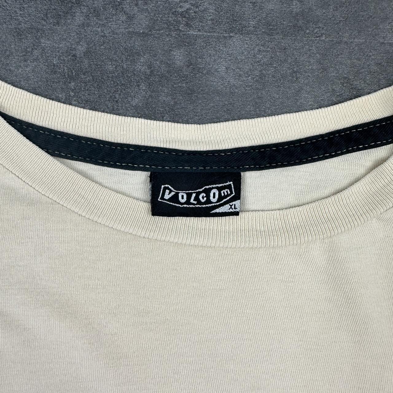 Volcom T 2000s Print logo graphic T shirt