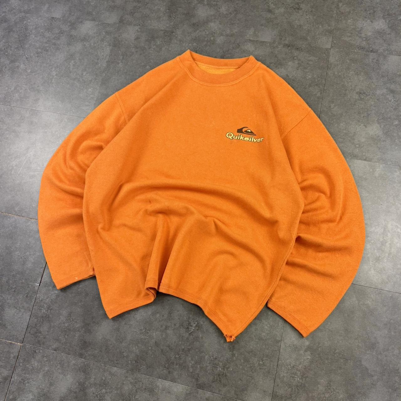Quiksilver Vintage 2000s Surfwear company y2k spellout sweatshirt