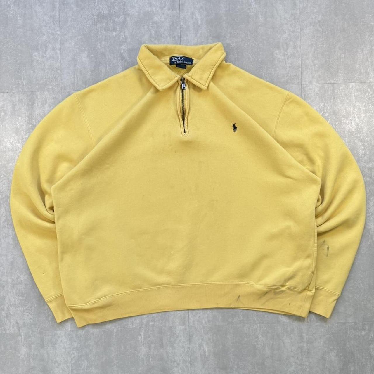 Polo Ralph Lauren 2000s pull over 1/4 zip polo sweatshirt