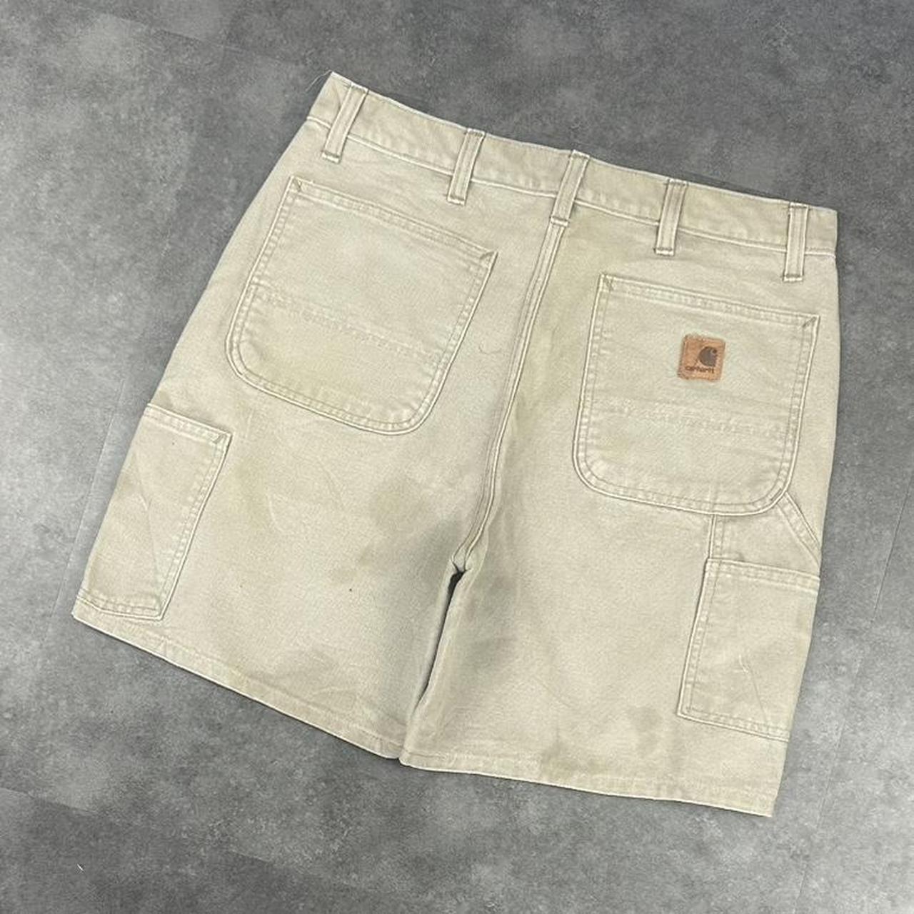 Carhartt 2000s dungaree workwear comfort fit cargo shorts