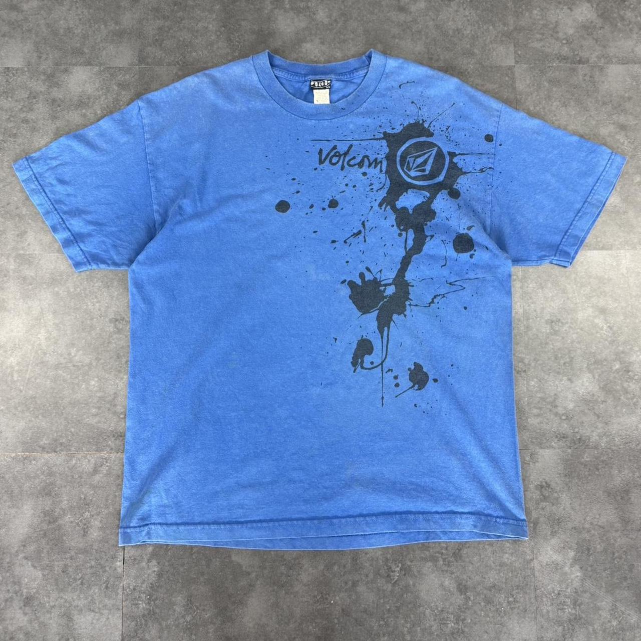 Volcom graffiti style 2000s Surfwear Logo design graphic T shirt