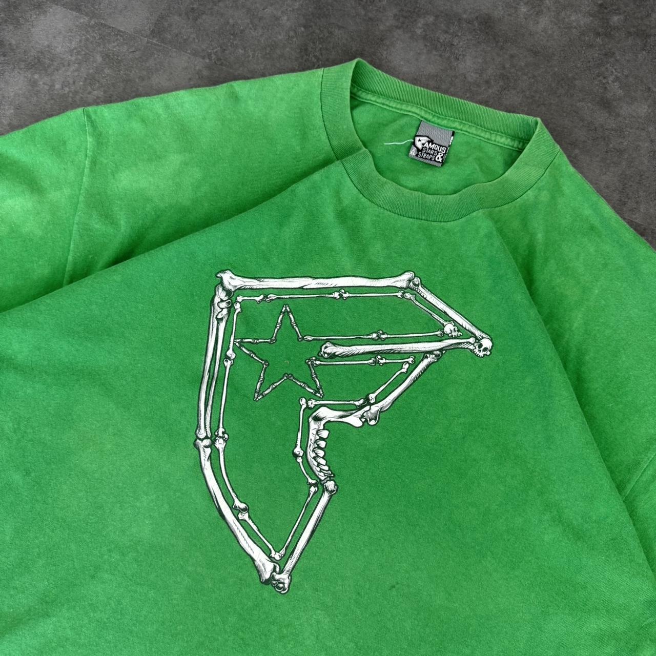 Famous stars & straps 2000s Logo Print graphic logo T shirt